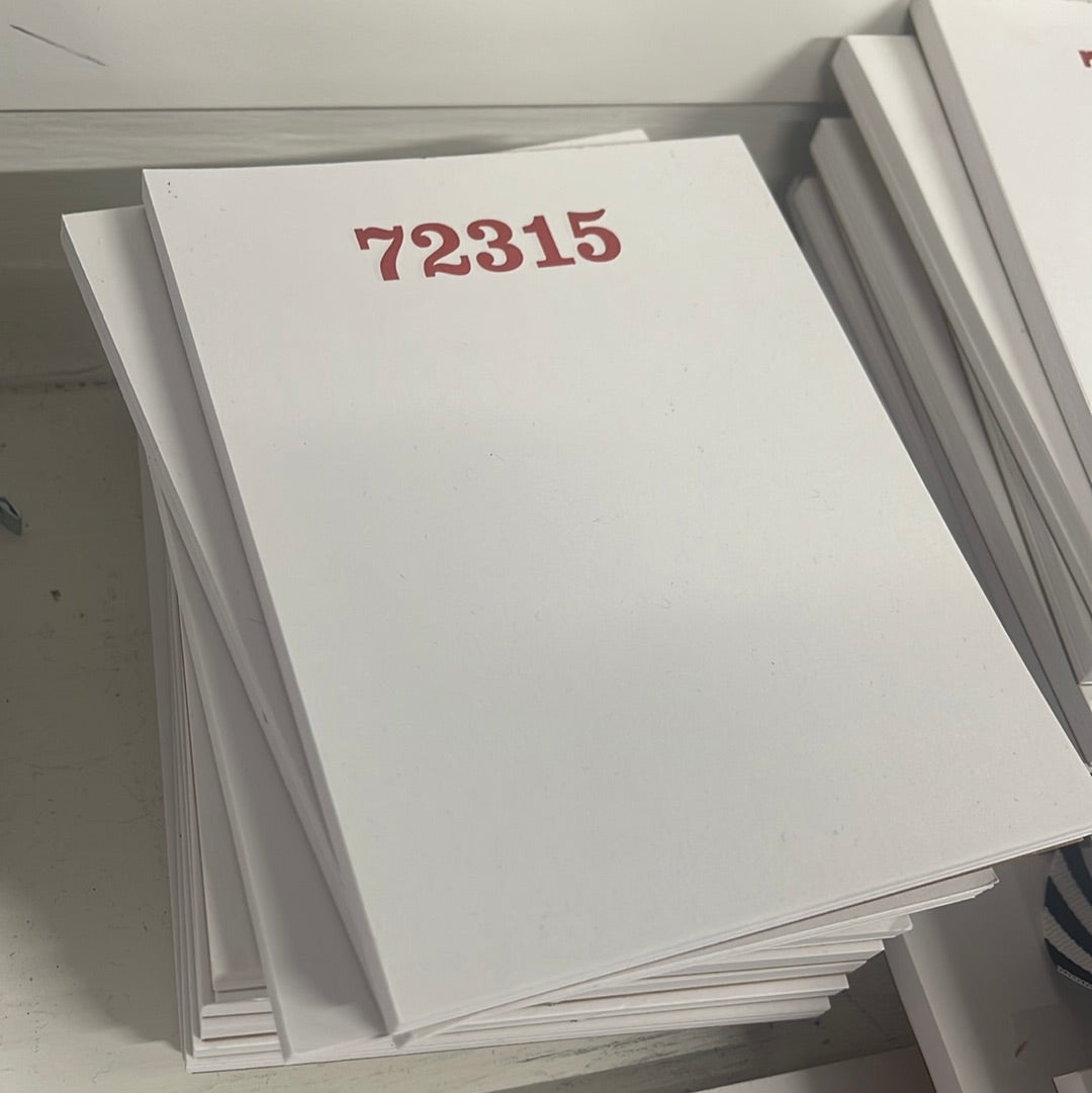72315 Small Note Pad
