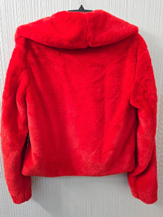 Dolce Cabo: Red Faux fur with pockets