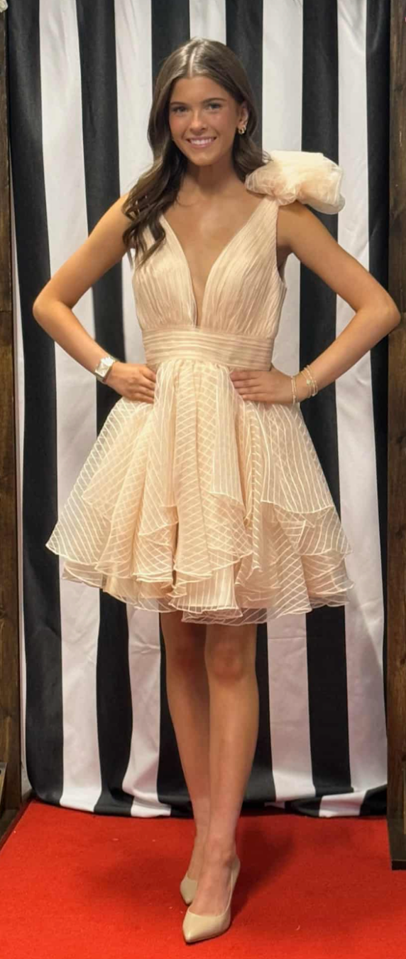 Jovani Color Champagne