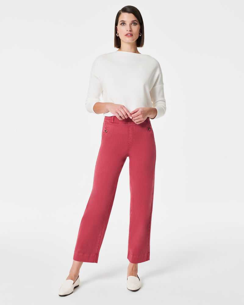 Spanx - Stretch Twill Cropped Wide Leg