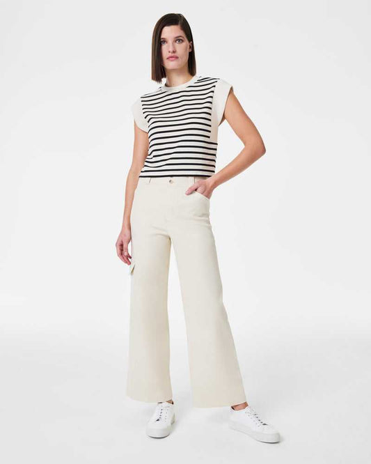 Spanx - Stretch Twill Cropped Trouser